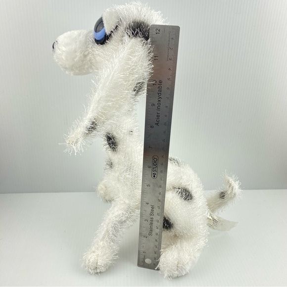 Carlton Cards Twisted Whiskers Plush Dog Spot 12 inches Bendable Stuffed Puppy - Picture 8 of 10